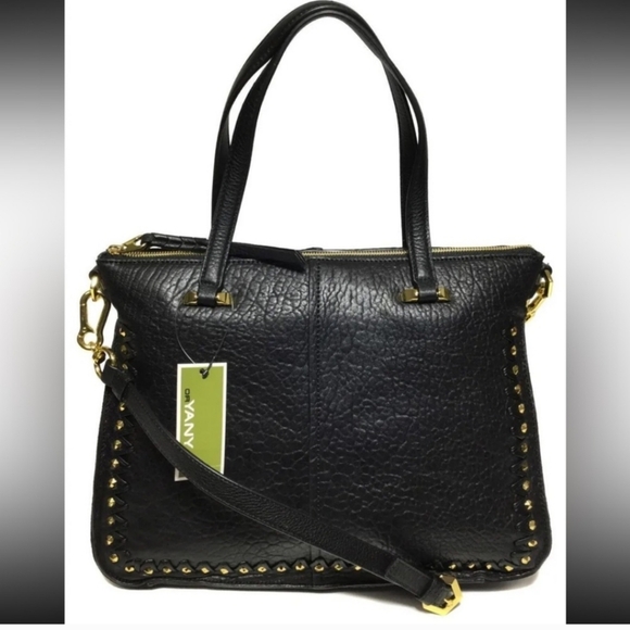 orYANY Leather & Suede Satchel NWT - Picture 4 of 6